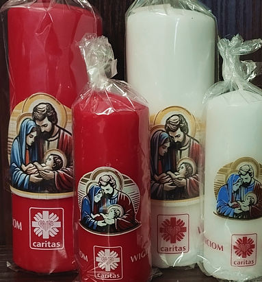 Świece Caritas AD. 2025