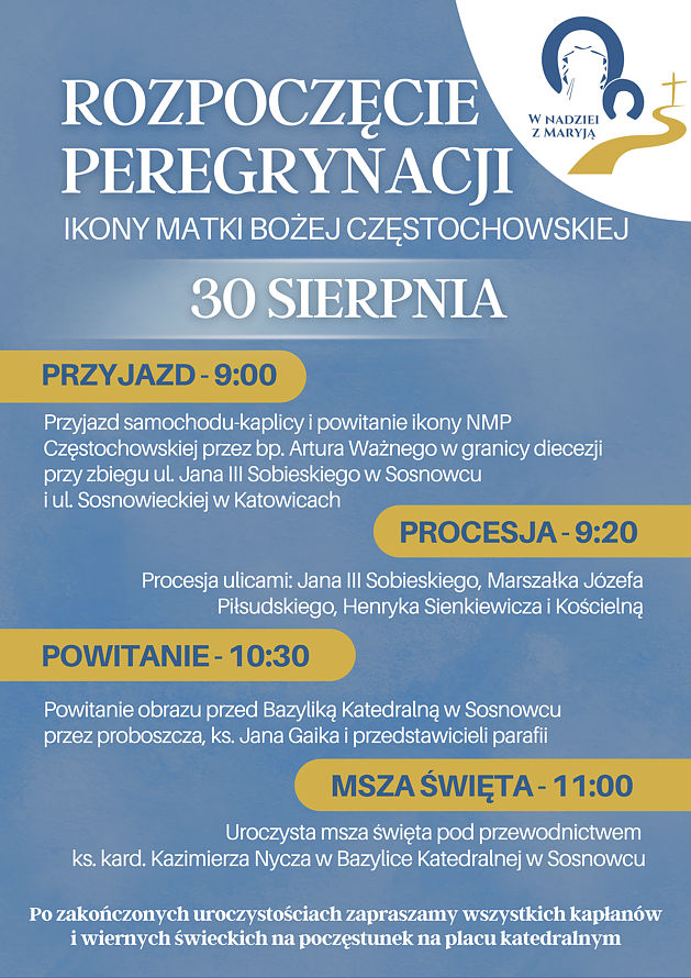 Diecezjalne rozpoczęcie peregrynacji Diecezjalne rozpoczęcie peregrynacji