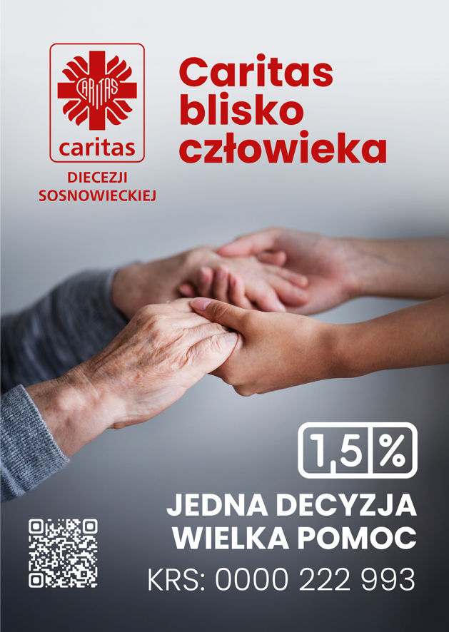 1,5 proc. na Caritas