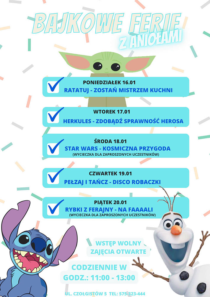 Anioły na ferie